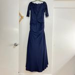 La Femme  29324 Embroidered Lace Bodice Jersey Skirt Mermaid Gown Photo 5