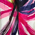 Ellen Tracy Dress White Pink Purple Size 6 Photo 7