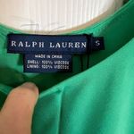 Ralph Lauren  Kelly Green Tank Lined Midi‎ Dress Size Small Flowy Comfy Office Photo 2