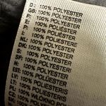 Adidas  Full Zip Windbreaker Track Jacket Y2K Gold Buttons Pocket Striped Black L Photo 3