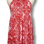 Free People NWT Mimi Tunic Tank Dress Lavender Combo Orange Mini Halter New Photo 4