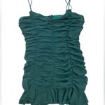 Lucy in the Sky Ruched Bodycon Dress in Green
Photo 1