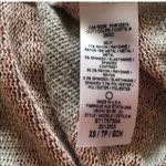 Splendid 🆕  striped short sleeve knit scoop neck pullover sweater top gray xs Photo 5