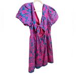 Lilly Pulitzer  Suzie Dress Aura Pink Leaf An Impression Size 8 Photo 2