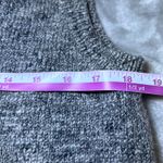 J Jill Sweater Vest Womens Large Grey Button Front Knit Wool Alpaca Blend Preppy Gray Photo 9