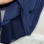 City Triangles Midnight Blue One-Shoulder Dress Cocktail Dress Photo 3