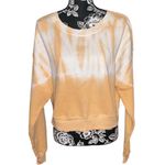 Wildfox  Cropped Melon Wash Regal Crew Neck Dolman Sleeve Pullover Photo 4