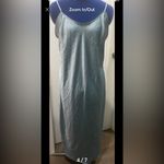 Free People  Easy to Love slip dress with hearts. Size medium Photo 3