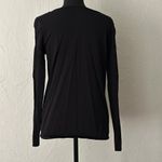 Cato Black cut out design v-neck long sleeve Photo 3