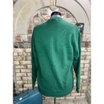 sweatshirt Vintage 1980s appliqué snowmen green red Christmas Size L Photo 5