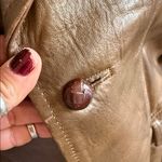 Vintage PIONEER Wear Brown leather Jacket 42L Size undefined Photo 5
