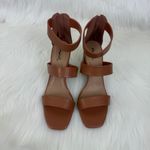 Quipid Women's Qupid Dorcas Faux Leather Multi Strap Block Heel Sandals Camel Size 10 Photo 6