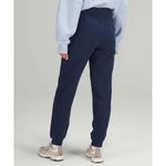 Lululemon Athletica 2 Scuba High Rise Jogger Fleece Night Sea Light Terry Cotton Photo 1