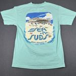 Sea N Suds Shirt Unisex Medium Blue Gulf Shores AL Restaurant Beach Graphic Tee Photo 1