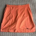 Swing Control Womens Orange Pull On Athletic Golf Tennis Skirt Skort Sz M Size M Photo 0