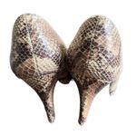 Merona Faux Snakeskin Heels Size 10 Photo 1