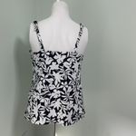 Lands' End Lands’ End Square Neck Underwire Tankini Top Swimsuit NEW Photo 6