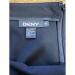 DKNY #1 Women's Black Wool Blend Skirt with Satin Accent by , Sz: 12 Photo 4