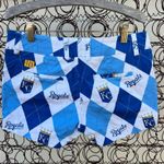 Loudmouth Kansas City Royals Argyle Diamond Women’s Golf Shorts size 2 Blue Photo 1