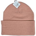 American Eagle AE Workwear Beanie in Peach One Size NWT Photo 1