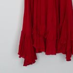 Free People  One Adella Lace Slip Mini Dress Red Womens Size S Whimsical Fairy Photo 10