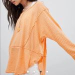 Free People  Hong Kong Henley Striped Shirt Photo 5
