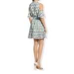 Foxiedox  Dress Lexie Cold Shoulder Floral Wrap Coquette Summer New Medium Photo 8