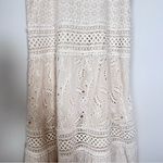 Sundance  Dreamers Believe Eyelet Midi Dress Size Small Photo 2