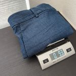 Loft  Women's Blue Denim Chambray Flat Front Side Pockets Jeans Shorts Size 12 Photo 11