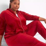 Lane Bryant LIVI Velour Zip-Front Hoodie Women's Size 10/12. Photo 0
