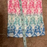 Roller Rabbit Never Worn  Blue and Pink Ombré Monkey Henley Pajamas XL Photo 8