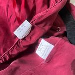 100% silk burgundy red & black camisole shorts pajama set women's XS/small Photo 6