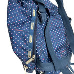 LeSportsac Navy Blue Polka Dot Print Backpack Bag Photo 9