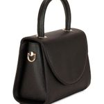 olga berg Sasha Top Handle Bag in Black New Womens Handbag Purse Photo 2