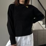 Acler westerdale jumper New Size 6 US Black Photo 1