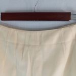 Talbots  14 32x29 Stretch Italian Wool Trousers Pants  In Ivory Photo 3