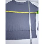 Free People North Shore Thermal Tunic Top in a storm gray. Size small. Photo 7