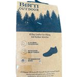 3 Pair Born Outdoor No Show‎ Wool Blend Socks Black Photo 2