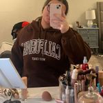 California Hoodie Brown Size L Photo 1