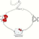 Sanrio Hello Kitty Fashion Inspired Gold Bracelet Photo 1