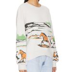 Daydreamer Running Horses Oversized Crewneck Size S New without Tag MSRP $124 Photo 5