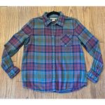 Natural Reflections flannel plaid button down M Photo 1