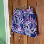 Talbots T By  Everyday Stretch‎ Skort In Spring Blossom Skirt w Shorts - Sz S 💚🎀 Photo 2