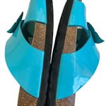 Betula by Birkenstock Bright Blue Butterfly Accent Sandals, Sz EU 41 / US 10 Photo 7