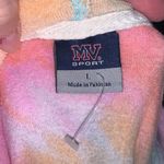 MV Sport Wallowa Lake Oregon Good Vibes Only Colorful Tie-Dye Hoodie Pullover Sweatshirt Photo 7