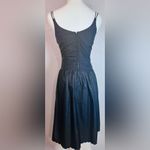 Black Mini Cocktail Dress Size 2 Minimalist Semi Formal Party Elegant LBD Photo 1