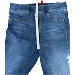 Spanx  Distressed Ankle Skinny Jeans Medium Wash Sz L Photo 7