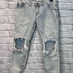 One Teaspoon NWT  30” Blue Malt Freebirds Distressed Jeans Photo 4