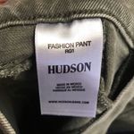 Anthropologie Hudson Utility Straight Ankle Jean with belt Rifle Green 26 NWT Photo 10