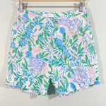Lilly Pulitzer Women Resort White Just a Pinch 100% Linen Aldora Shorts Size 2 Photo 0